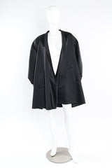 Victor Costa satin balloon sleeve jacket on mannequin @recessla