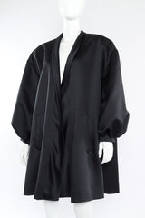 Victor Costa satin balloon sleeve jacket on mannequin @recessla