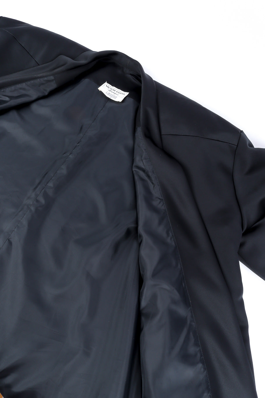 Victor Costa satin balloon sleeve jacket lining detail @recessla