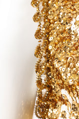 Vintage Valentina Sequined Blossom Burst Vest on Mannequin detail at Recess Los Angeles