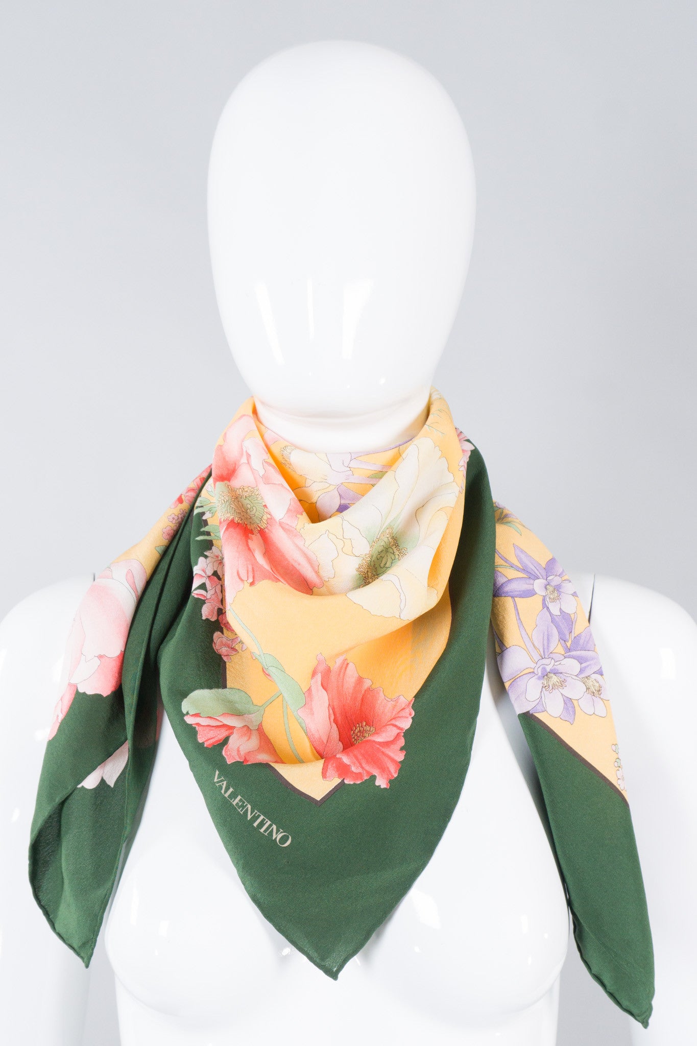 Valentino Floral Blossom Scarf