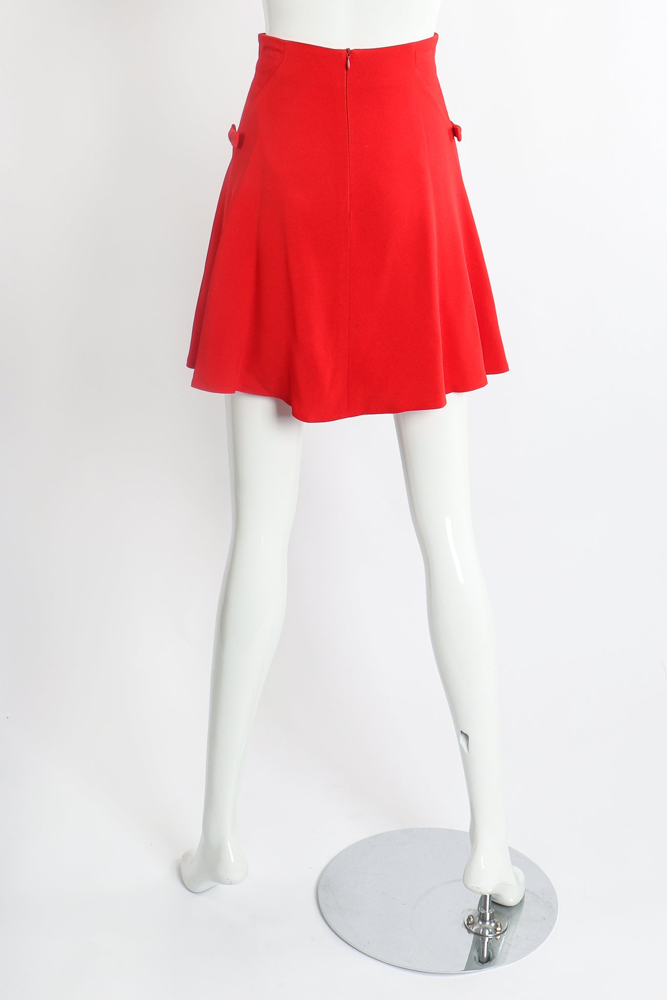 Vintage Versace Suit Skater Skirt on Mannequin back at Recess Los Angeles