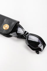 Recess Los Angeles Vintage Gianni Versace Angular Cat Eye MOD.421/W COL.852 Sunglasses