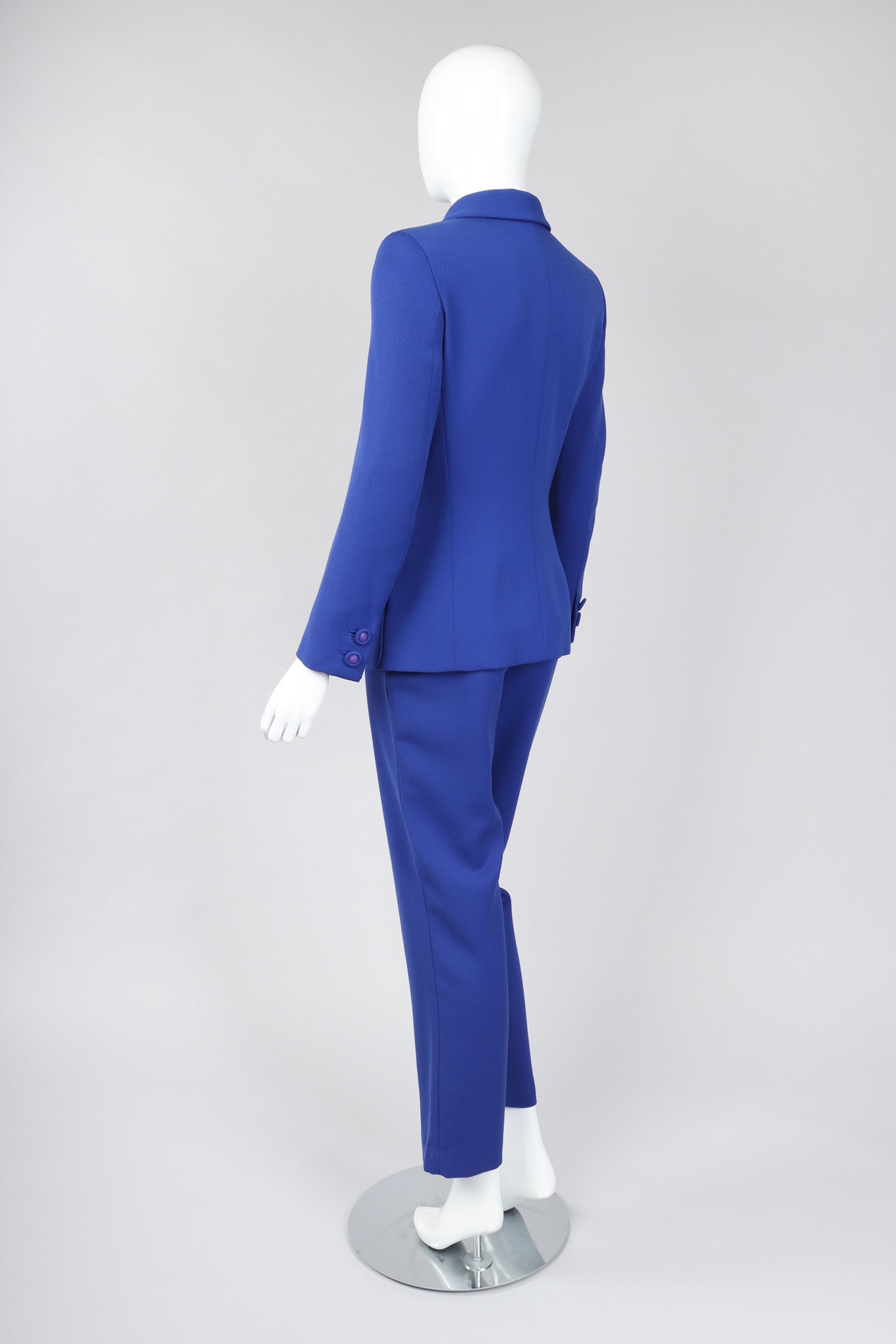 Recess Los Angeles Vintage Gianni Versace Majorelle Blue Jacket & Pant Suit