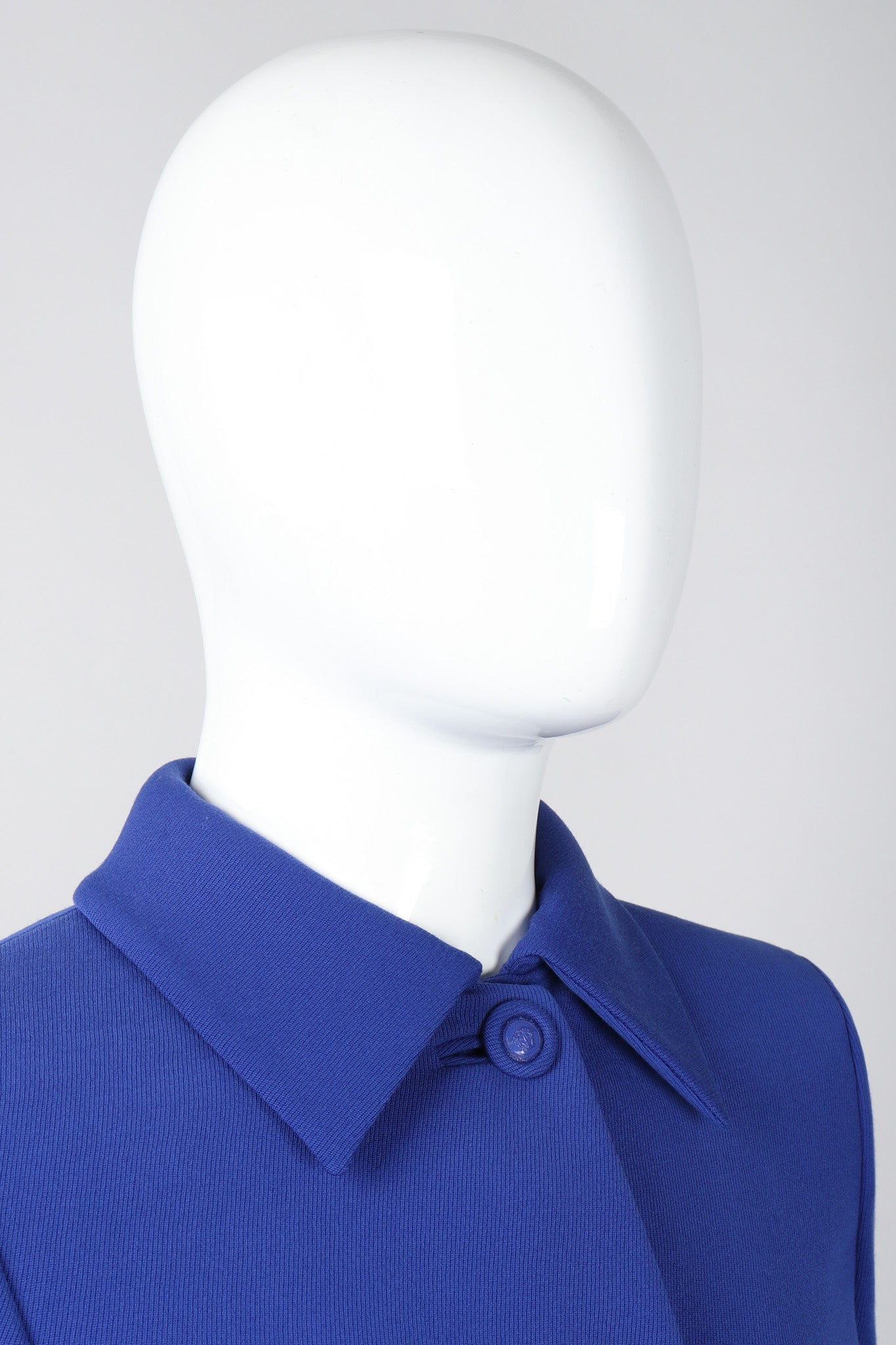 Recess Los Angeles Vintage Gianni Versace Majorelle Blue Jacket & Pant Suit