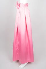 Victor Costa Satin Bow Formal Ball Skirt