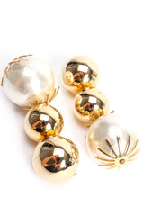 Vintage Viking Pearl Bauble Ball Earrings at Recess Los Angeles