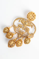 Vintage Lawrence Vrba Filigree Bloom Multi Orb Earrings single @ Recess LA