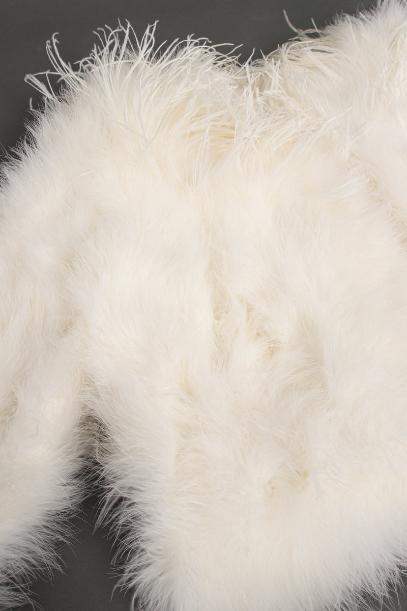 Vintage Chubby Marabou & Ostrich Jacket feathers at Recess Los Angeles