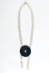 Vintage William deLillo Lucite Disc Necklace at Recess Los Angeles