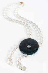 Vintage William deLillo Lucite Disc Necklace at Recess Los Angeles