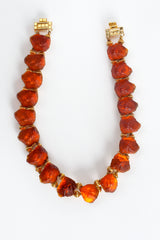 Vintage William deLillo Luminous Amber Collar Necklace at Recess Los Angeles