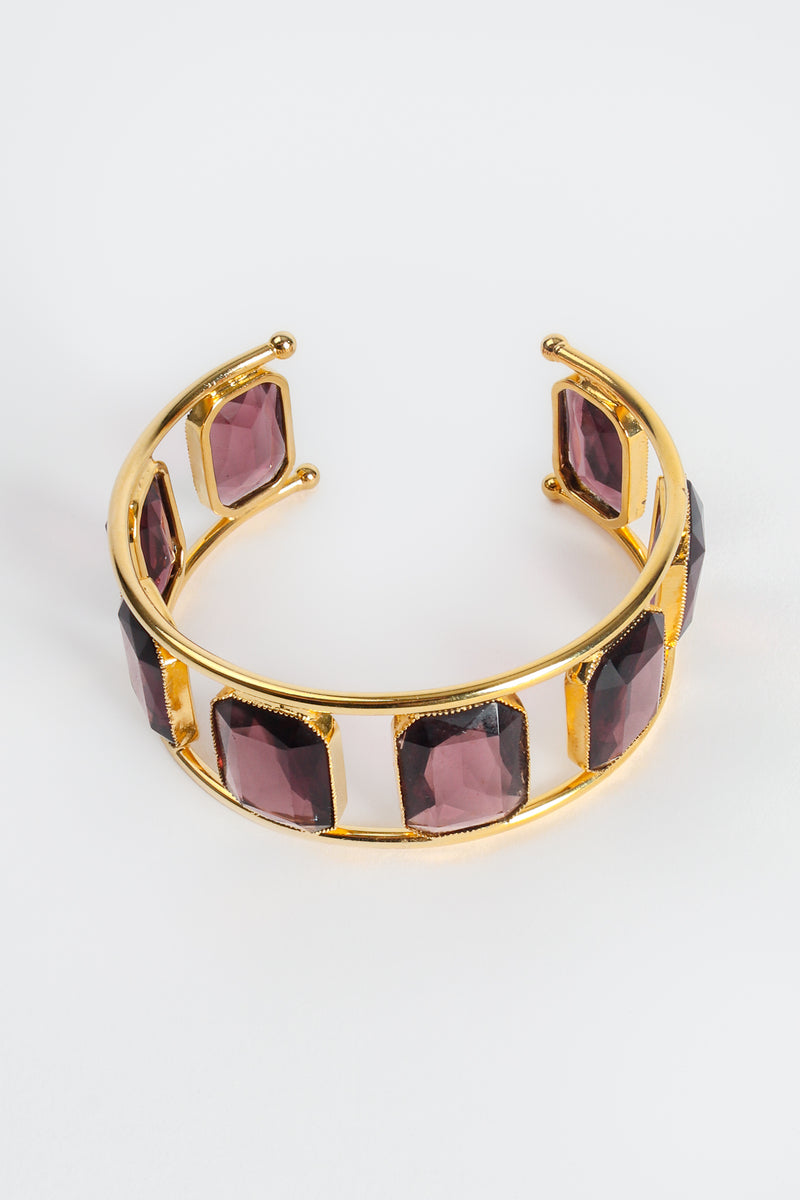 Vintage William deLillo Smoky Amethyst 8-Stone Armband at Recess Los Angeles