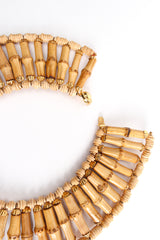 Vintage William deLillo Bamboo Bead Collar at Recess Los Angeles