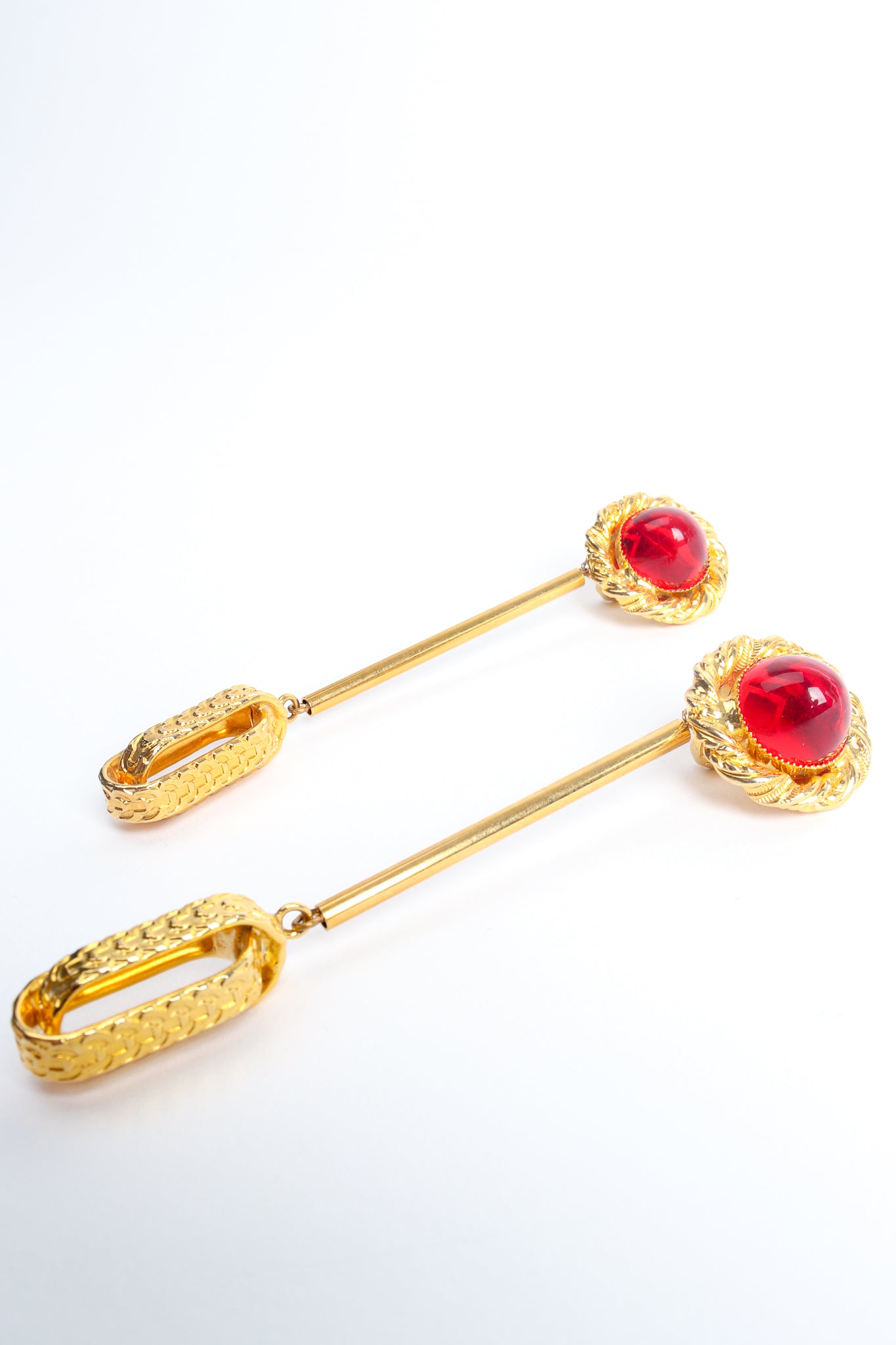 Vintage William deLillo Cherry Drop Earrings at Recess Los Angeles