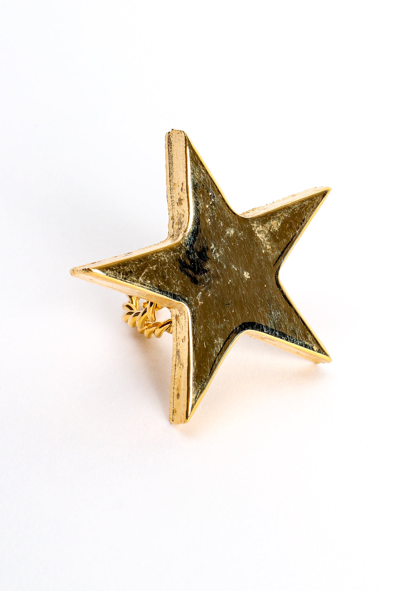 Vintage William deLillo Gold Star Power Ring at Recess Los Angeles