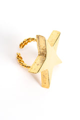 Vintage William deLillo Gold Star Power Ring at Recess Los Angeles