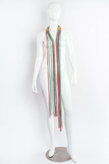 Vintage William deLillo Ultra Long 7-Strand Spaghetti Rope Belt on mannequin at Recess Los Angeles