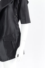 Grommet jacket by Yves Saint Laurent mannequin side and sleeve  @recessla