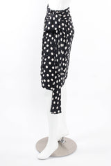 Vintage 1981 S/S YSL Polka Dot Shift Set mannequin skirt @ Recess LA