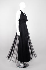 Lilli Diamond Vintage Halter Fringe Dress