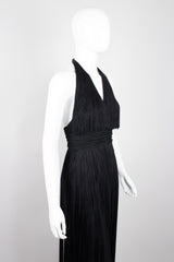 Lilli Diamond Vintage Halter Fringe Dress