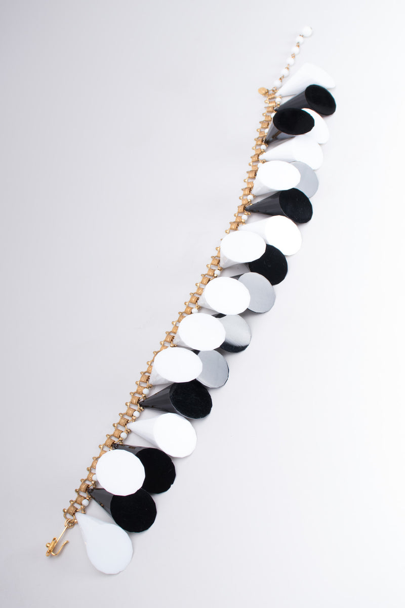 William de Lillo Resin Cone Collar Necklace