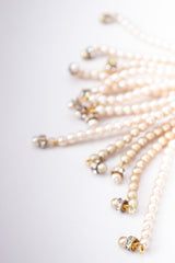 Chanel Signature Pearl Tassel Belt Necklace