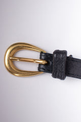 Chanel Thin Braided Leather Chain Charm Belt