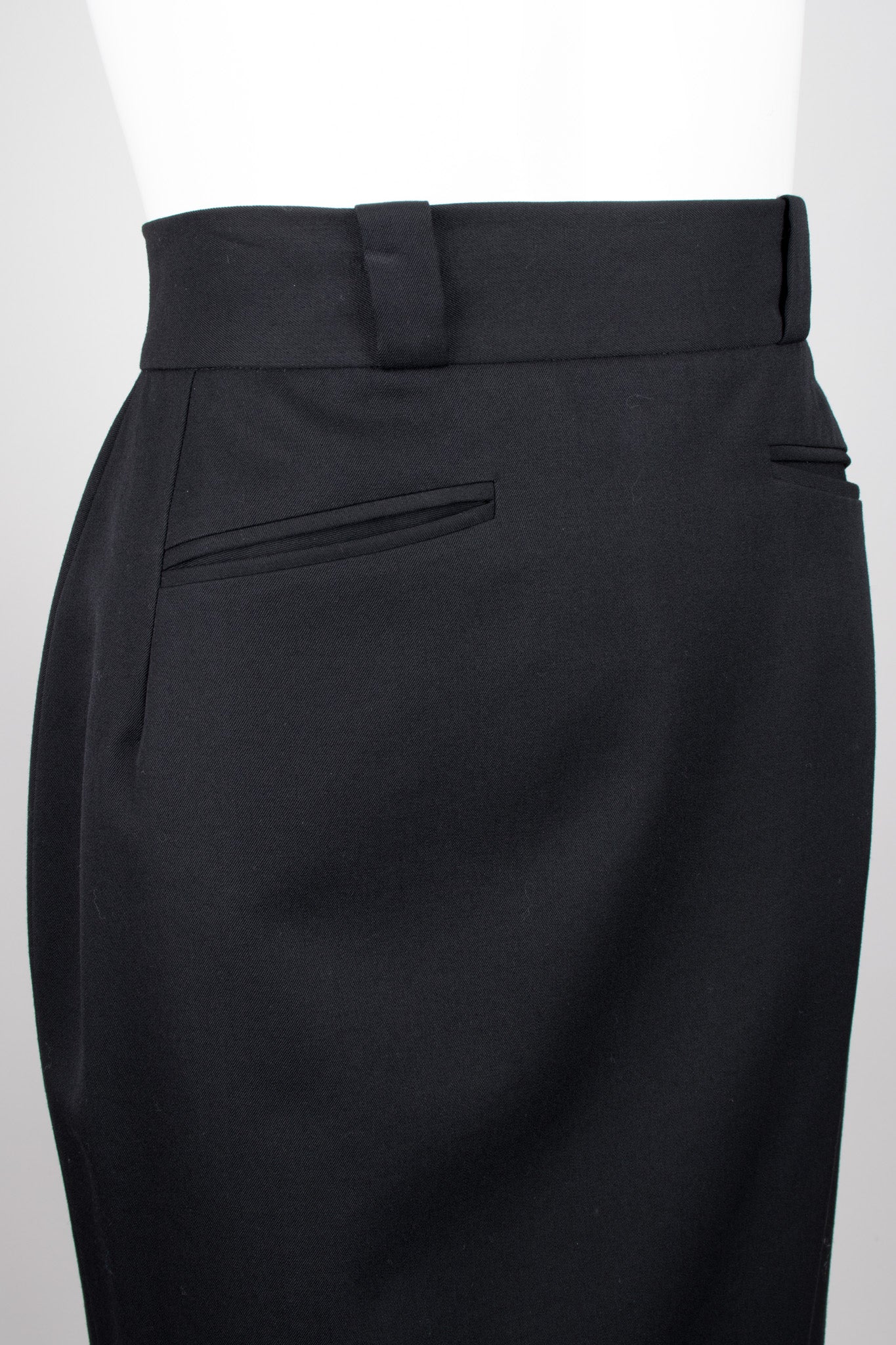 Chanel Welt Pocket High Waist Pencil Skirt