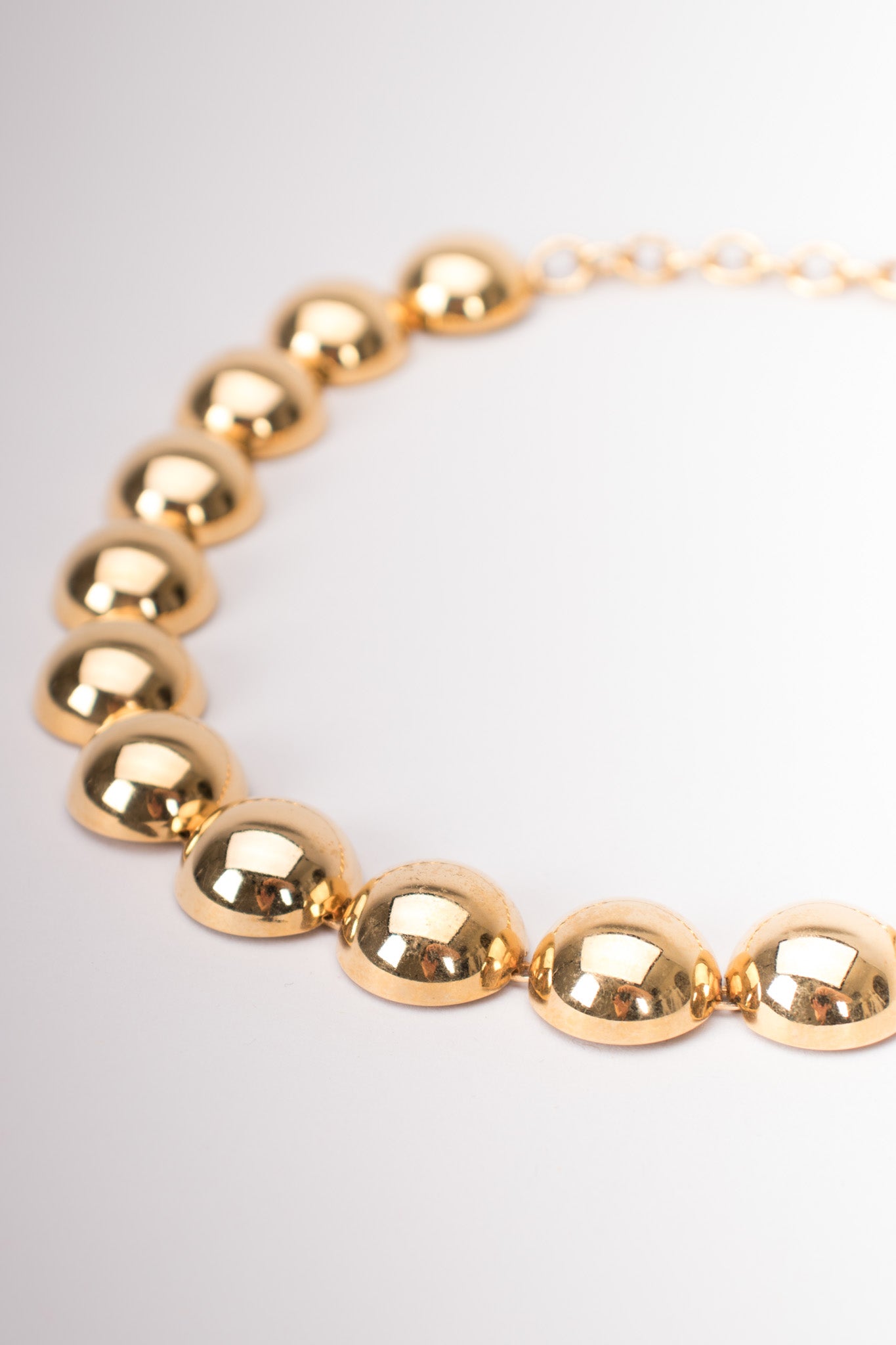 Monet Dome Bead Collar Necklace