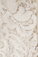 Escada White Wedding Lace Cropped Tiuxedo Jacket