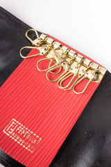 Fendi Vintage Monogram Canvas Key Holder Wallet