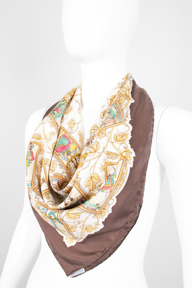 Antico Gioco Dei Tarocchi Tarot Scarf