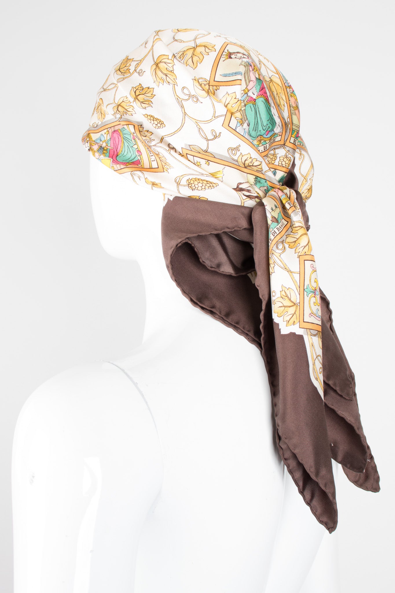 Antico Gioco Dei Tarocchi Tarot Scarf