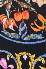 Hermès Pierres D'Orient Et D'occident Floral Scarf