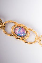 William de Lillo Opalescent Iridescent Unicorn Link Belt