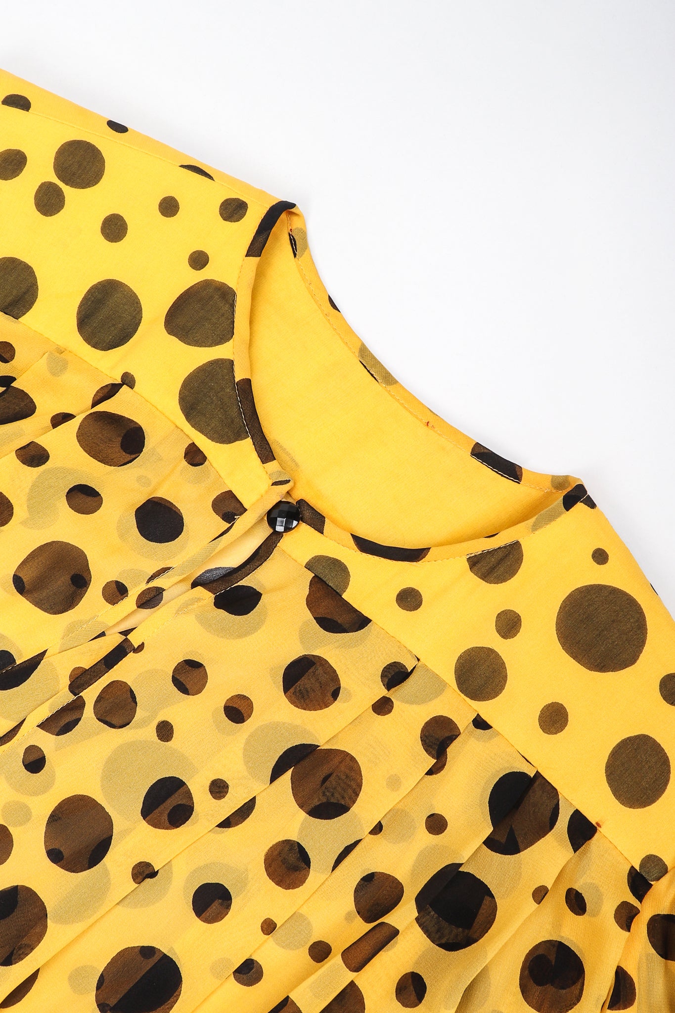 Recess Designer Consignment Vintage Valentino Night Silk Dot Dress & Sheer Jacket Yayoi Kusama Los Angeles Resale