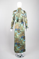 Pop Renaissance Painting Art Vintage Dress & Jacket Set