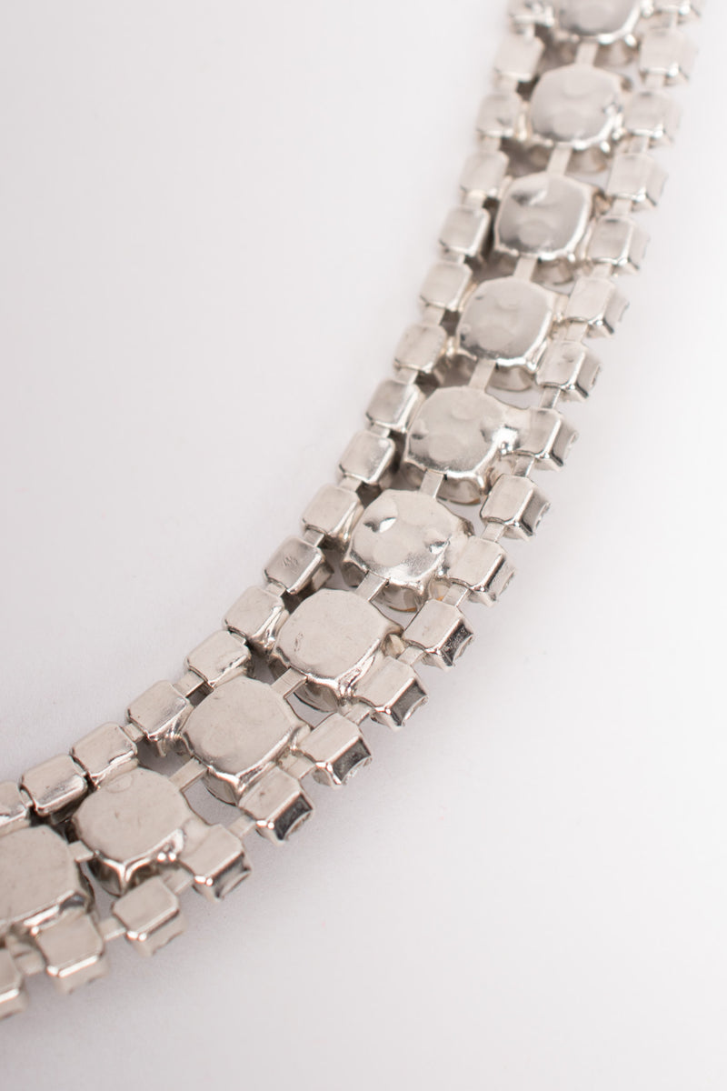 Vintage Art Deco Inspired Rhinestone Crystal Loop Belt