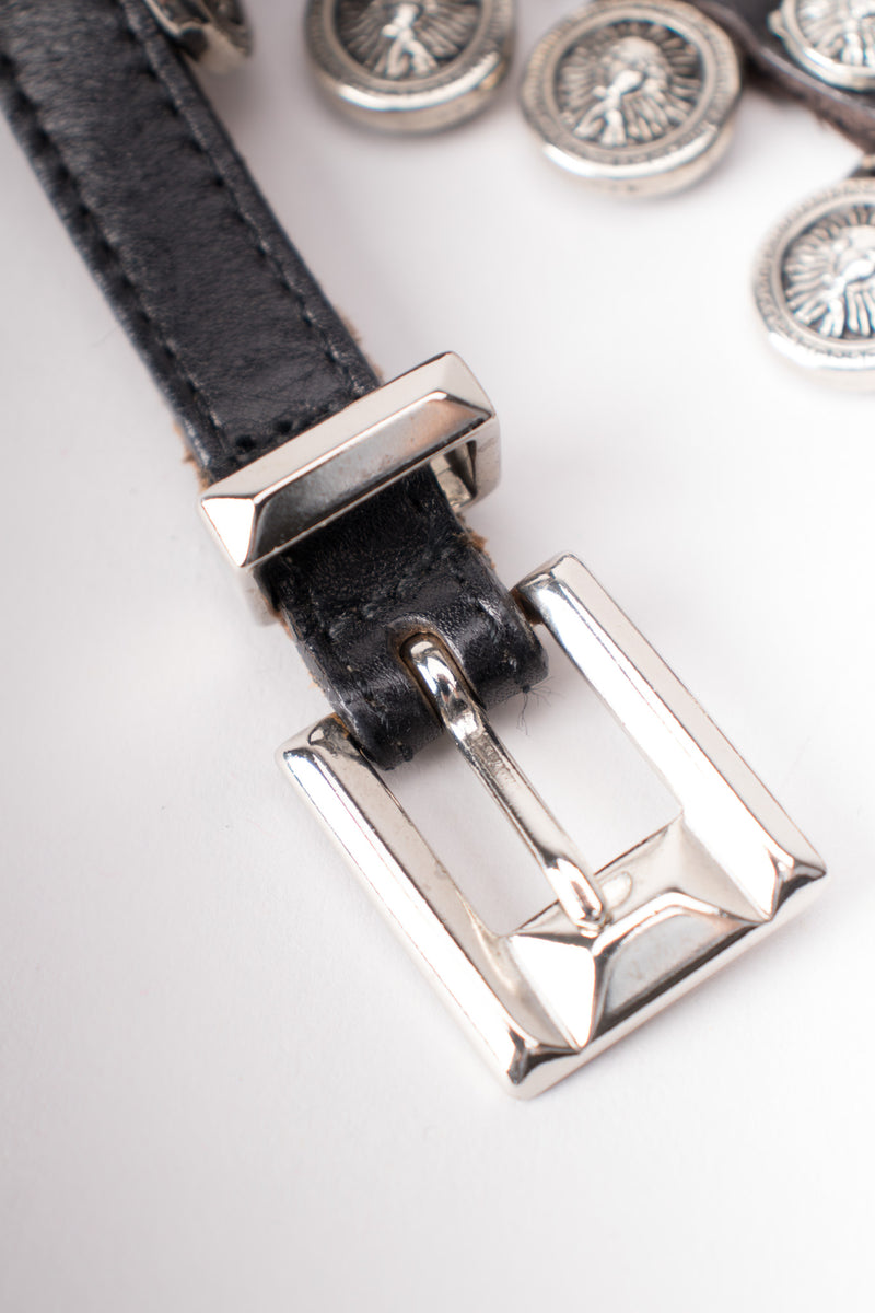 Streets Ahead Vintage Skinny Safety Pin Belt