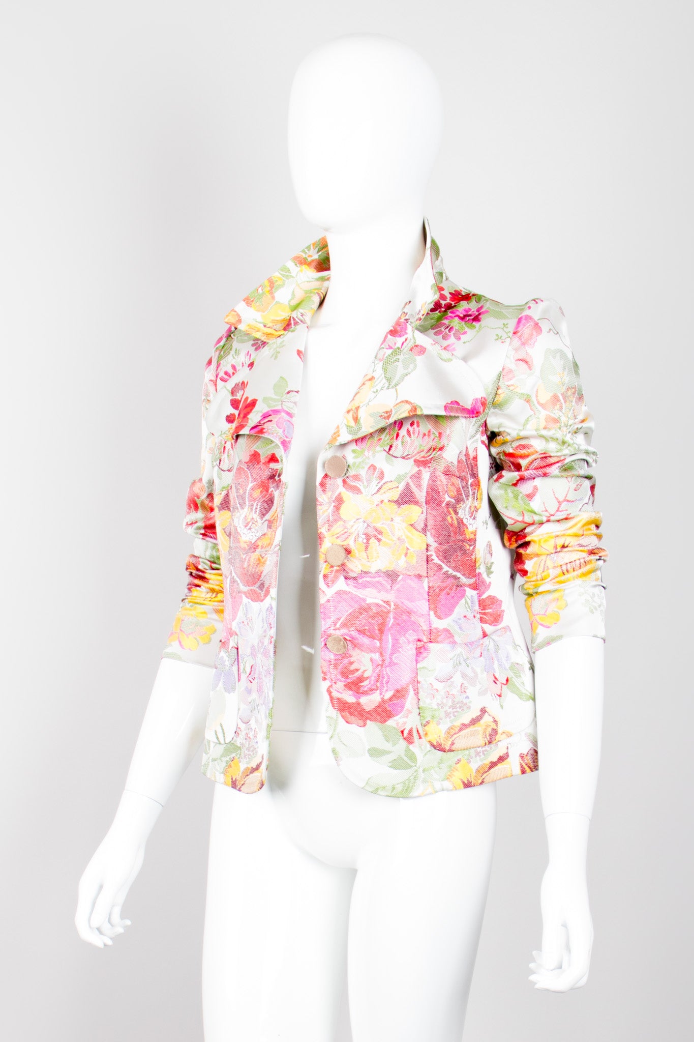 Miu Miu Spring Floral Brocade Jacket