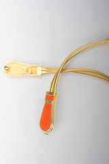 St. John Enamel Stretch Expansion Skinny Belt